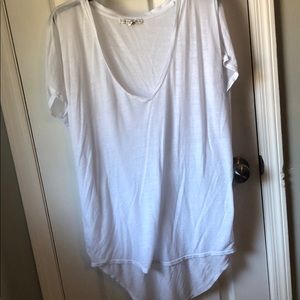 Express white short sleeve T-shirt